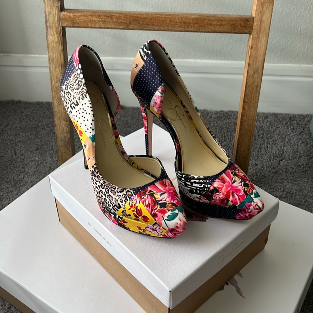 Jessica Simpson Various Print Pumps